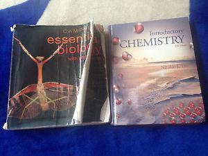 Nscc bio and chemistry textbooks