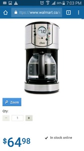 Oster coffee 12 cup