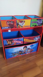 Paw Patrol Toy Box and Toddler Bed