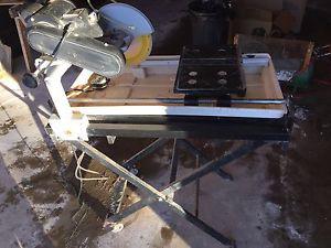 Power fist 10" wet tile saw