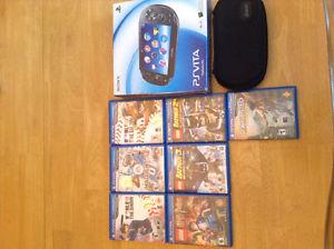Ps vita with games