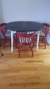 Refurbished dining room table for sale!