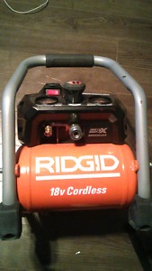 Rigid 18v air compressor