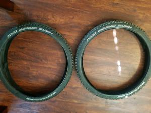 Schwalbe tire 26inch Hans dampf like new 1 time use 100$