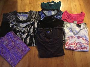 Selection of womans clothing