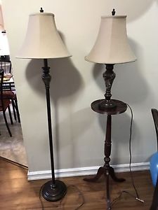 Set of two lamps