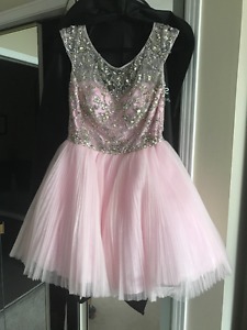 Sherri Hill Pink Grad Dress