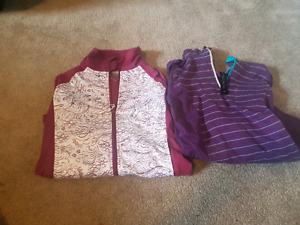 Size large active wear (both for $5)