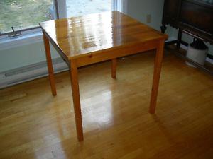 Small Kitchen Table Solid Pine
