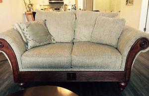 Sofa+Loveseat+Chair+Coffee Table(Klaussner brand)