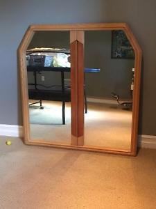 Solid ashwood mirror