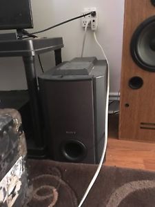 Sony active subwoofer