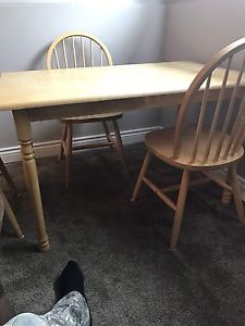 Table & chairs