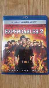 The Expendables 2 blu-ray & digital copy
