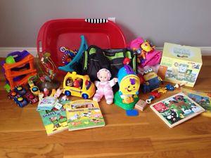 Toy and baby item lot