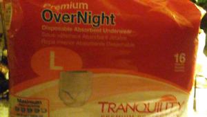 Tranquility Premium Protection Overnight Disposable