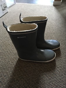 Tretorn Grey Women's Rubber Boots - Size 41 (Size 10)