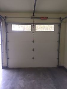 Two 9x8 insulated garage doors