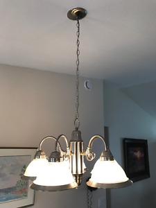 Used Chrome Chandelier
