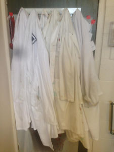 Used lab coats