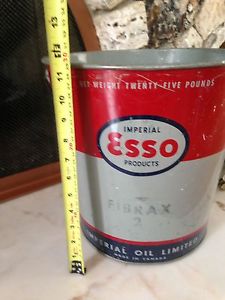 Vintage ESSO bucket oil can