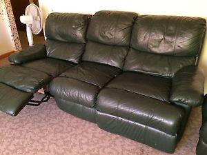 Wanted: Green leather reclining couch and chair