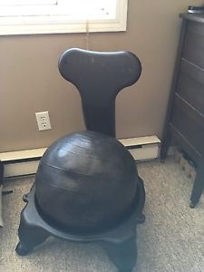 Yoga ball chair