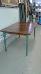 hand made table