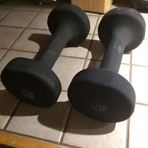 10 lb Dumbbells