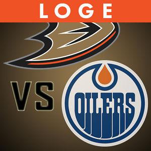 2-4 Loge for Playoffs Rd 2 - Oilers vs. Ducks (Game 3 & 4)
