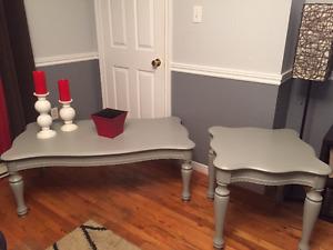 3pc coffee and end tables