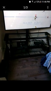 60" tv stand with mall mount bracket for sale