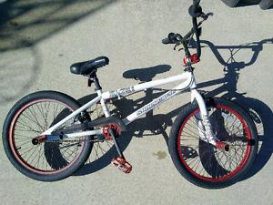 BMX style trick bikes, 2 for $50, or $35 each