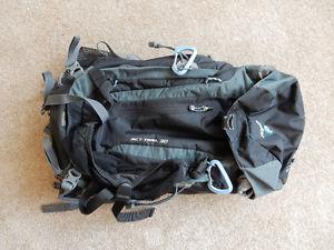 Backpack for Hiking, Deuter ACT Trail 30L, and Helmet Holder