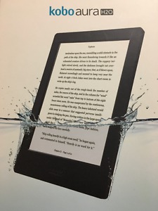(Brand New) Kobo Aura H2O 6.8" eBook Reader With Touchscreen