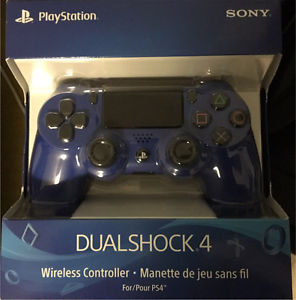 Brand new blue DualShock PS4 Controller