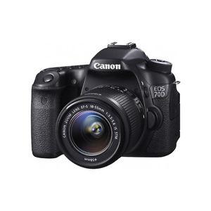 BrandNew Canon EOS 70D DSLR Camera with mm IS STM Lens