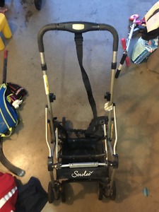 Car seat stroller