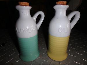 Ceramic Vinegar & Oil Decanters
