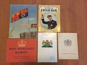 Collection of s-50s Vintage British Royalty Ephimeras