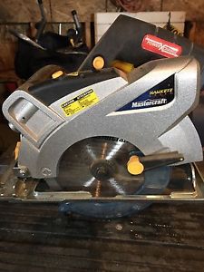 Cordless mastercraft circular saw.