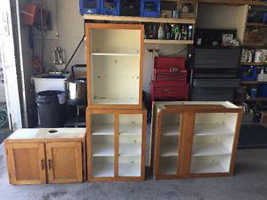 Cupboards - great for garage