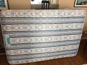 Double mattress and box spring - FREE