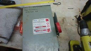 EATON 3 PHASE STEP TRANSFORMER DISCONNECT SWITCH
