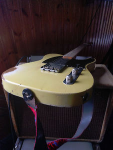  Fender Esquire (Telecaster) with  Stratocaster Case