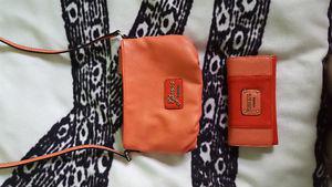 Guess purse and wallet set