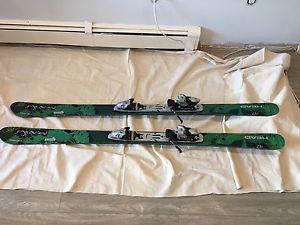 Head skis size 172 and poles