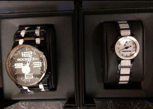 His and Hers Rockwell watches