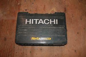 Hitachi hammer drill and case