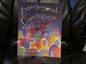 Interpersonal Communication: Relating to Others, 2nd